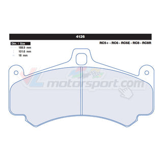 CL Brakes 4126 Juego de pastillas de freno