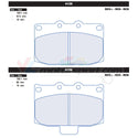 CL Brakes 4136 Juego de pastillas de freno