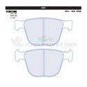 CL Brakes 4161 Juego de pastillas de freno