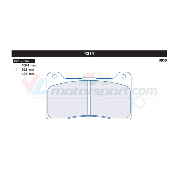 CL Brakes 4214 Jeu de plaquettes de frein