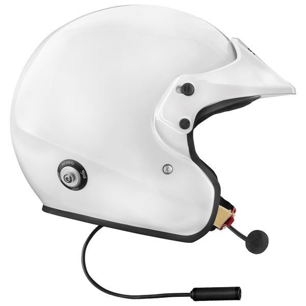 Casque de rallye composite Stilo ST5R blanc/bleu