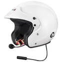 Casque de rallye composite Stilo ST5R blanc/bleu