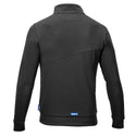 Sudadera Sparco GRIT con cremallera completa PLATA