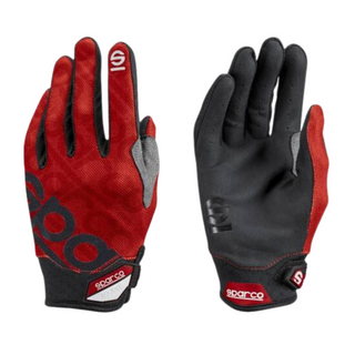 Guantes Sparco Mecánico/Gamming Meca-3 Rojo