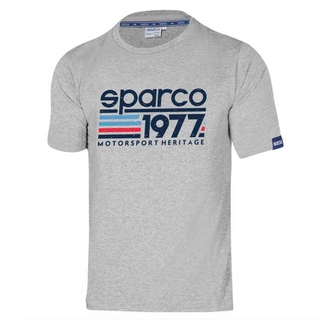 Camiseta Sparco 1977 gris