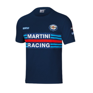 Camiseta Sparco Réplica Martini Racing Azul