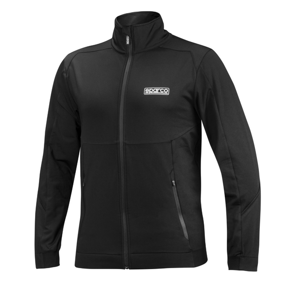 Chaqueta Sparco Full Zip Sweatshirt Negro