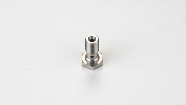 Tornillo banjo macho acero 3/8 20mm  | RSX Racing Solutions