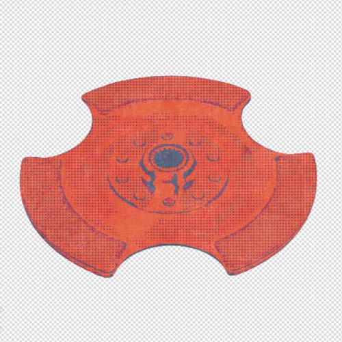 184mm Clutch Disc Set 2x Upp+Inn | 22mm/26teeth