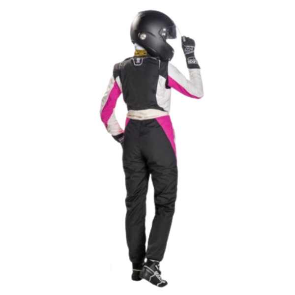 Mono Sparco Racing R554 LADY RS 5.1 Negro/Blanco/Fucsia